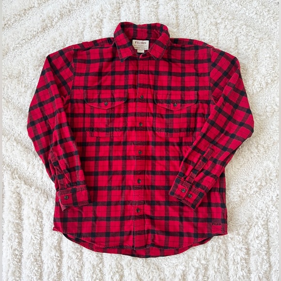 Filson Alaskan Guide Heavyweight Flannel - Men’s Large - Picture 1 of 5
